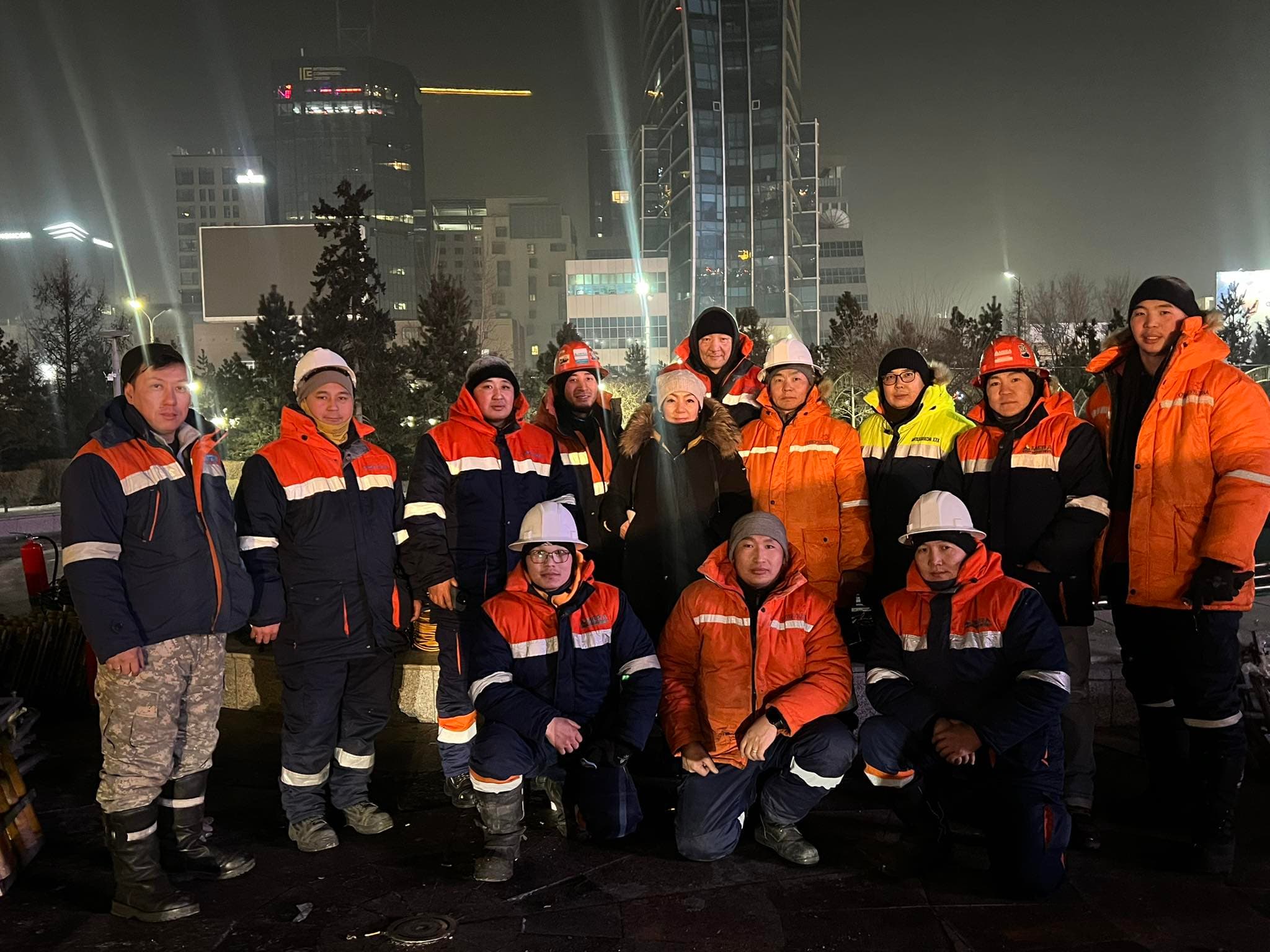 Шинэ жилийн баяр ёслолын буудлага